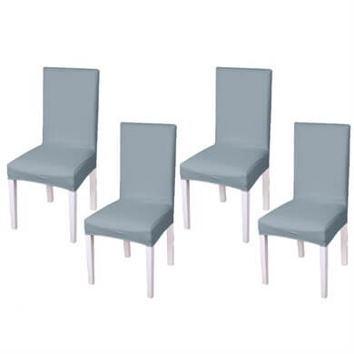 4lü Balpeteği Desen Likra Kumaşlı Tüylenmez Yikanabilir Sandalye Örtüsü Sandalye Kılıfı