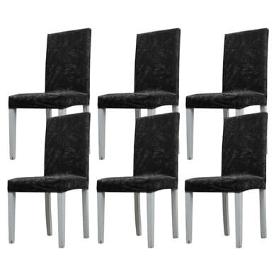 Kaliteli Likralı Kadife Sandalye Örtüsü Sandalye Kılıfı Mutfak Sandalye Örtüsü Sandalye Koruma 6lı